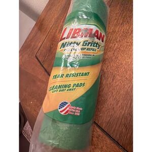 Libman Nitty Gritty Roller Mop Refill 02011 Green Yellow Cleaning Pad USA Made